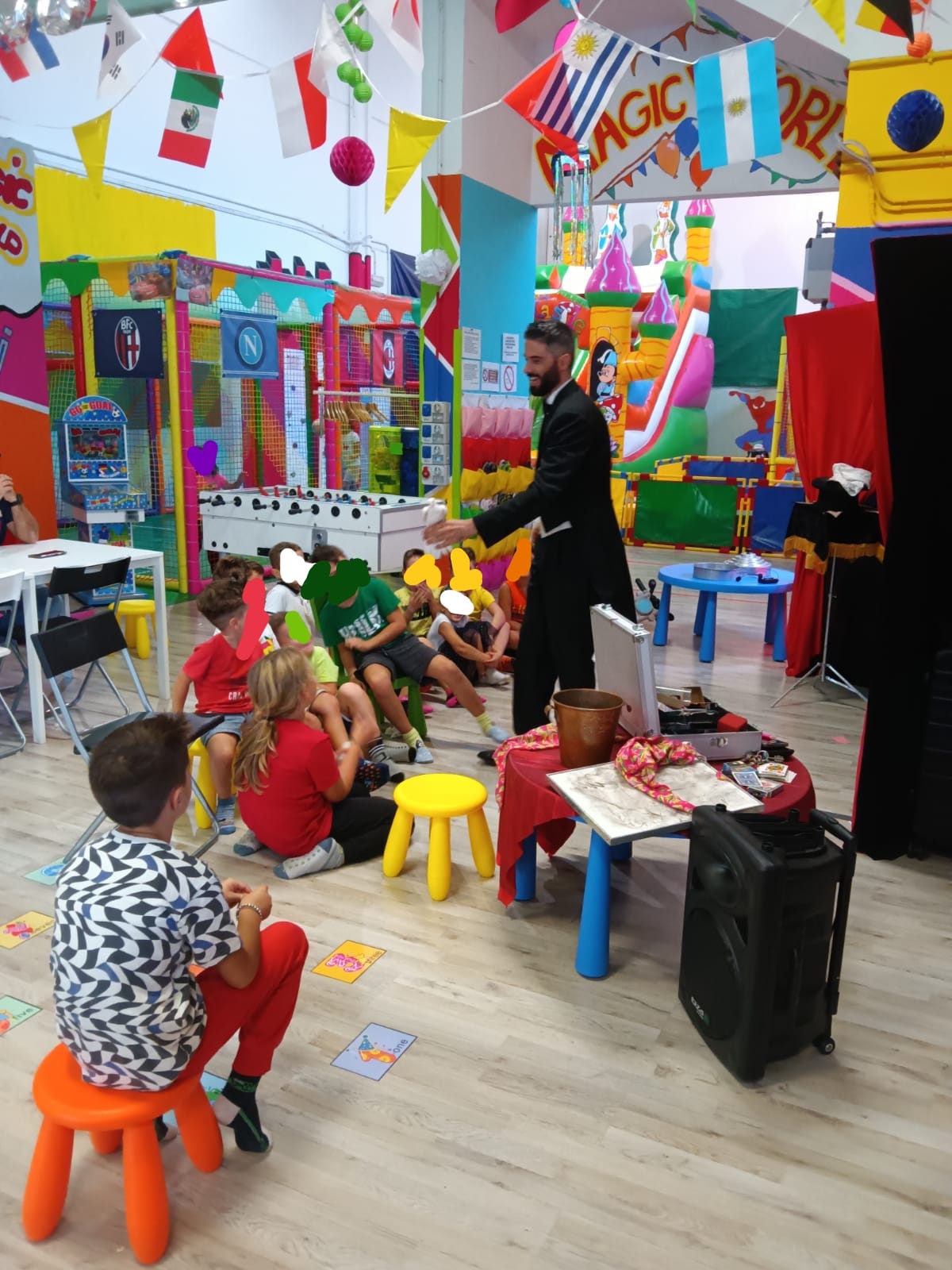 Playground per feste a tema a Bologna